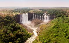 Cascata em Angola