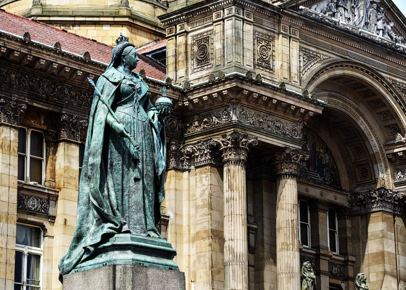 Estátua da rainha Vitória em Birmingham