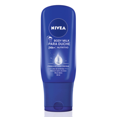 body milk para duche nivea