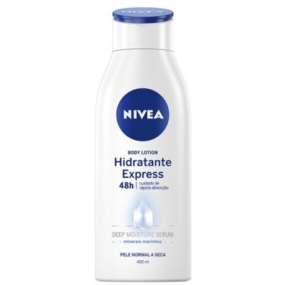 loção corporal express nivea