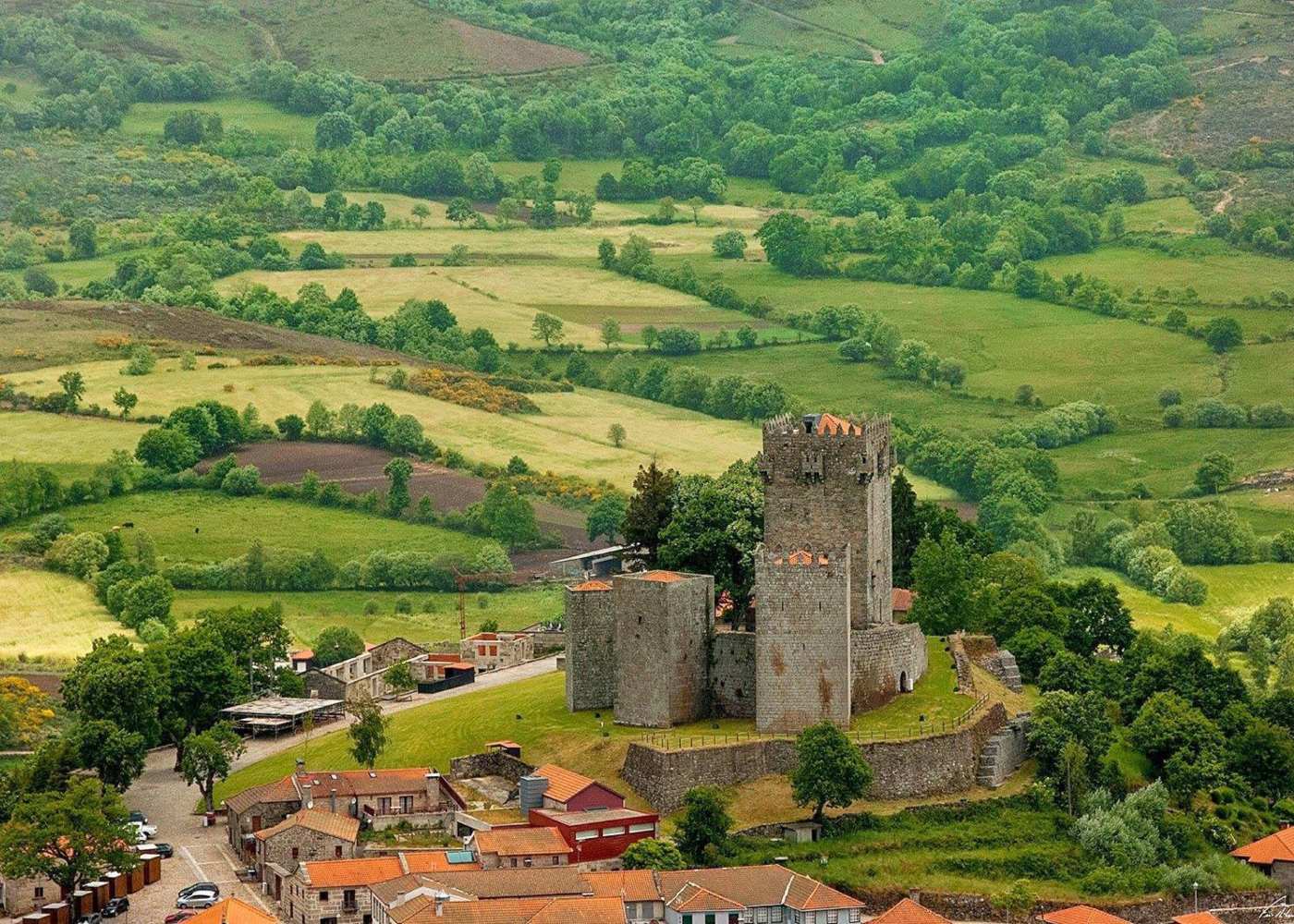 Panorâmica do centro de Montalegre