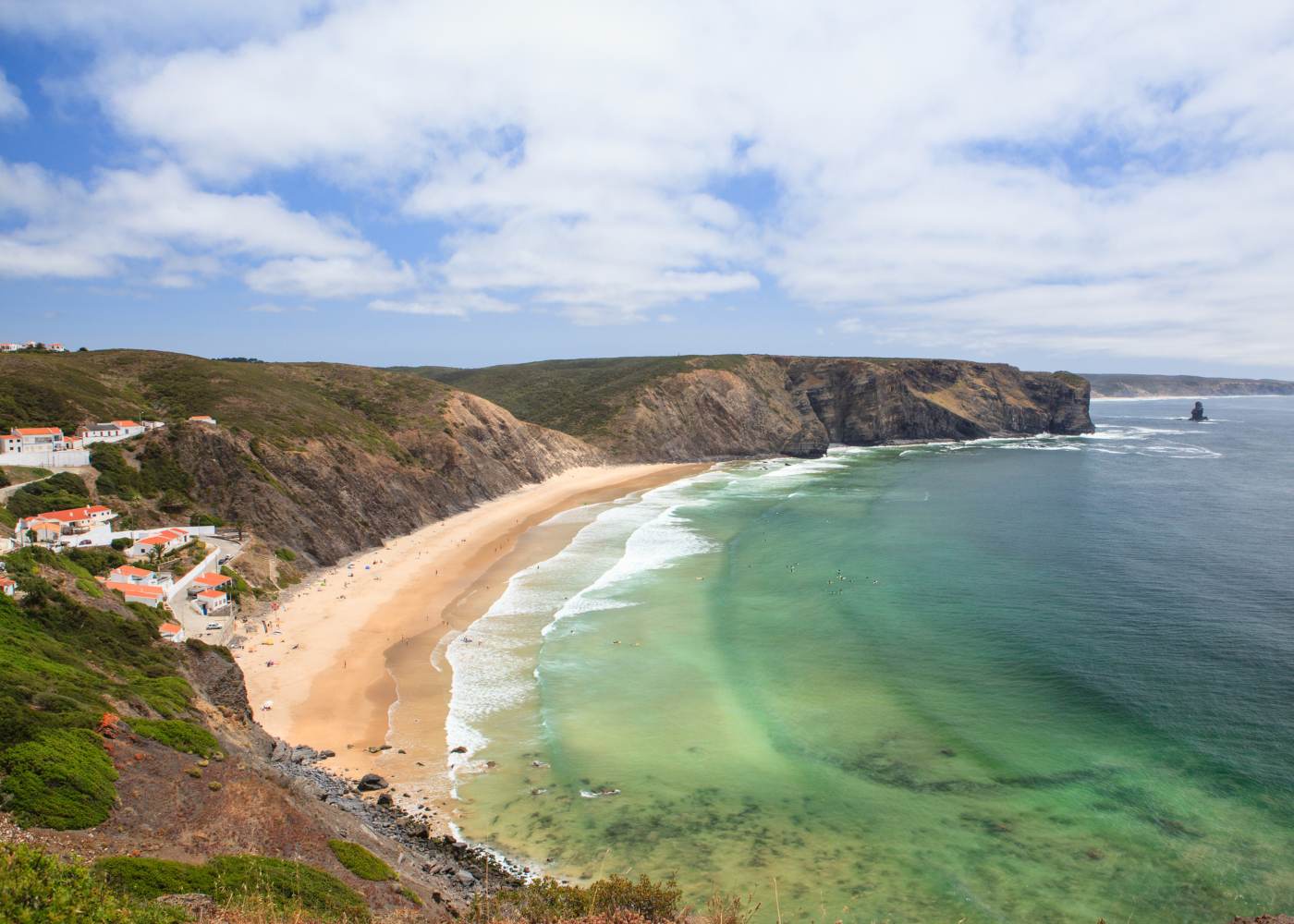 Praia da Arrifana em Aljezur