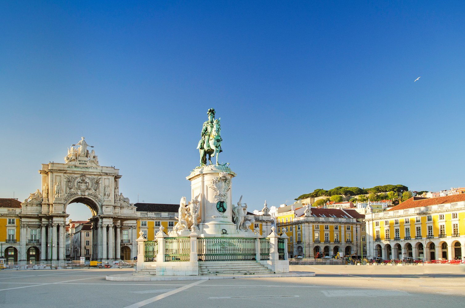 praça do comércio em Lisboa