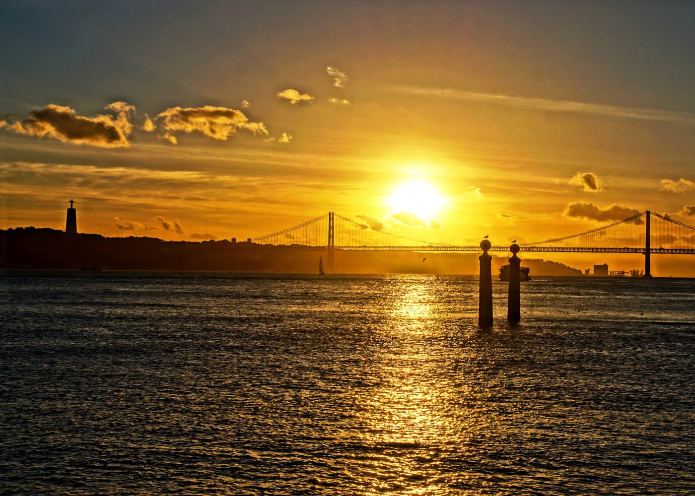 Rio Tejo em Lisboa