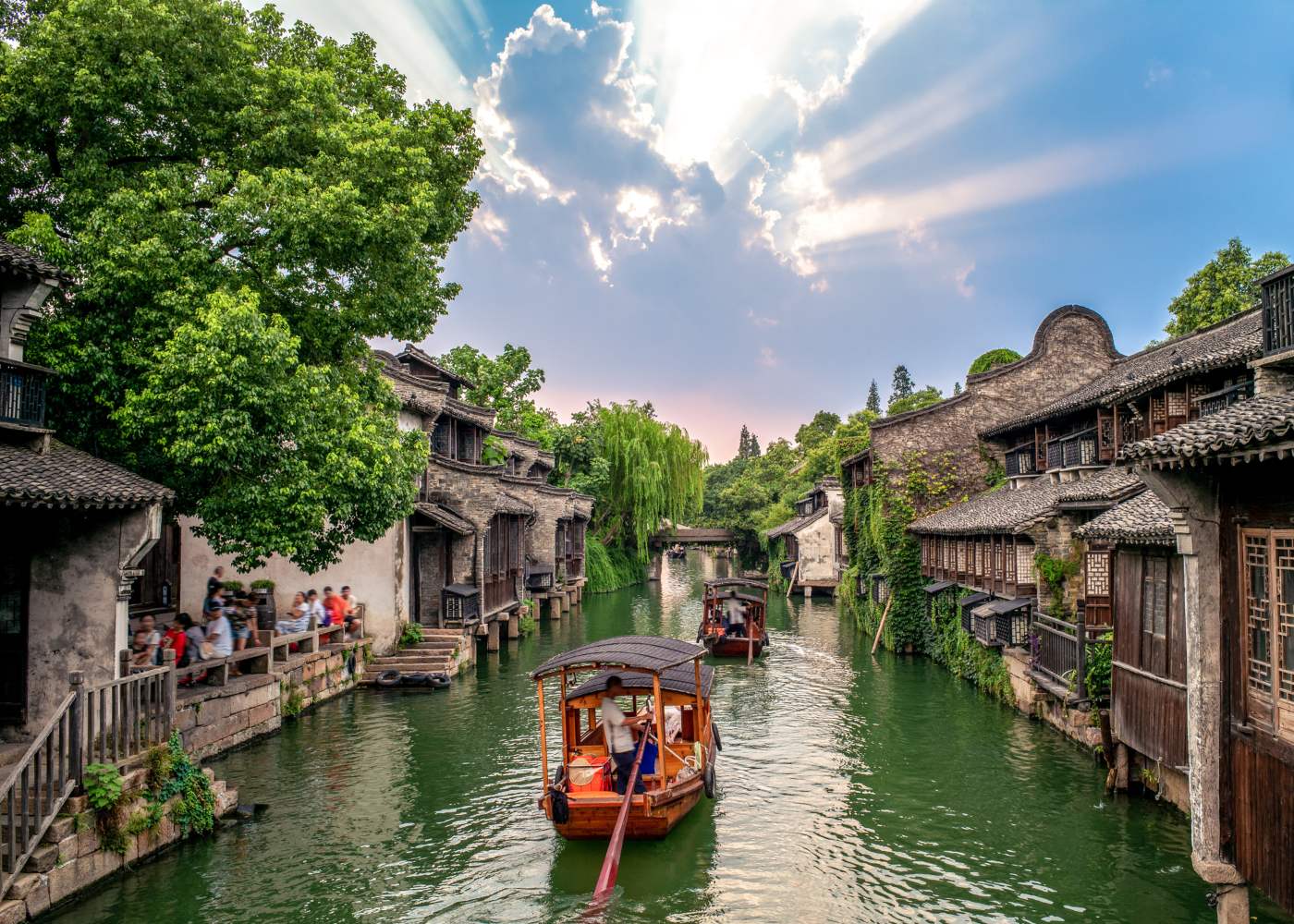 Water town na China