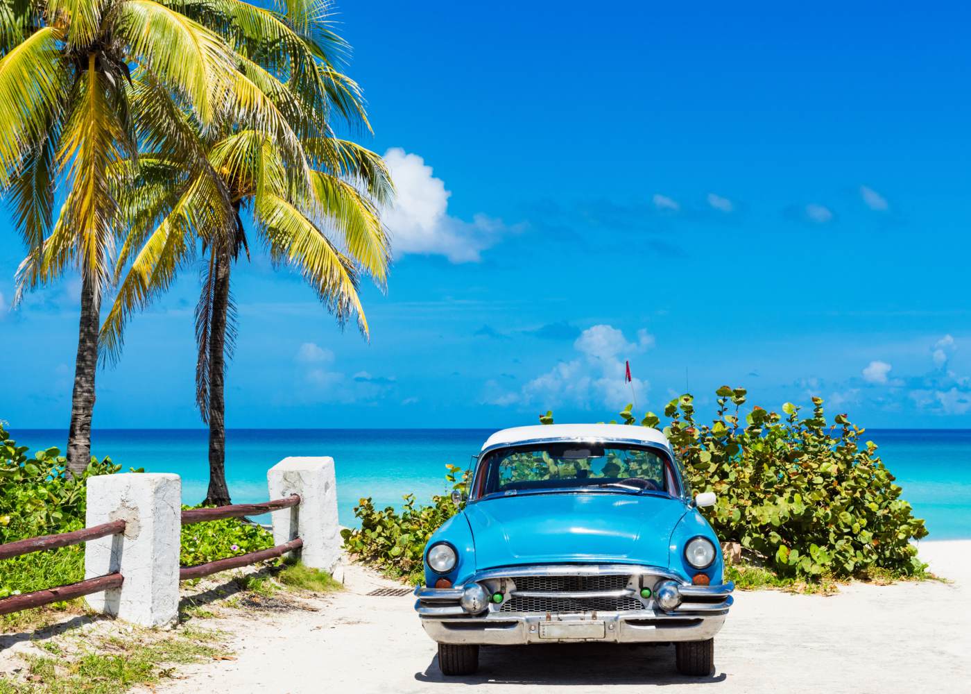 Carro cubano em Varadero