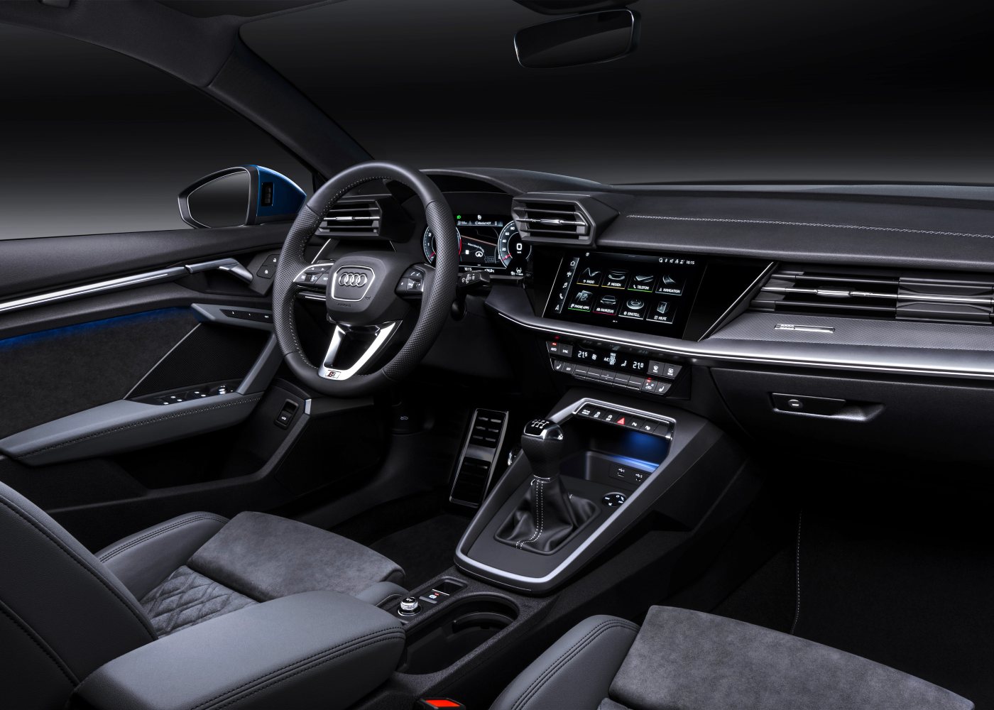 Interior do novo Audi A3