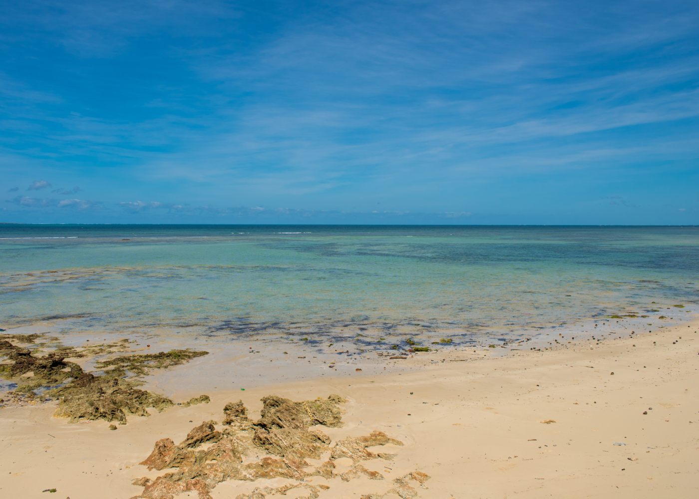 Mar em Pemba Moçambique