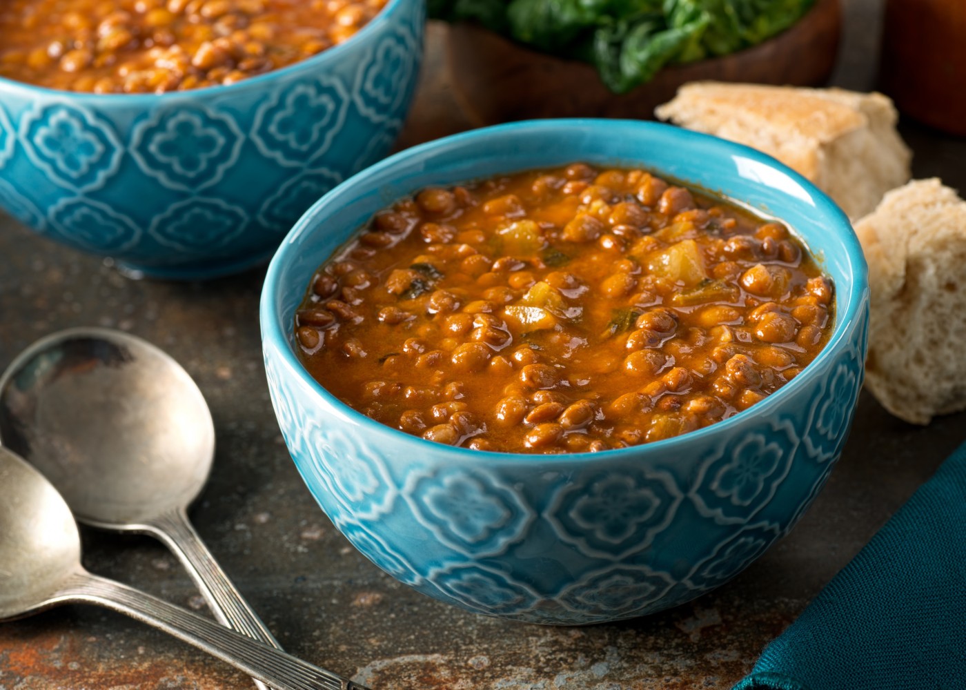 sopa de lentilhas