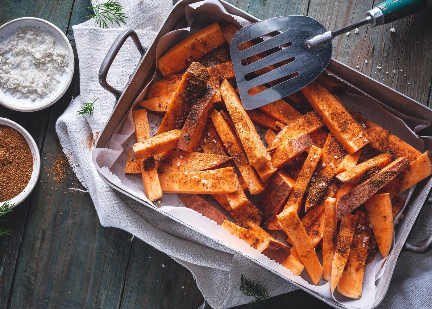 batata-doce com cominhos