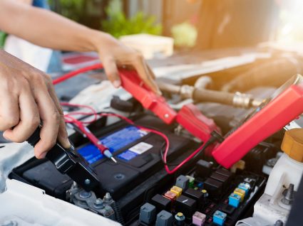 bateria como uma das peças de desgaste do automóvel