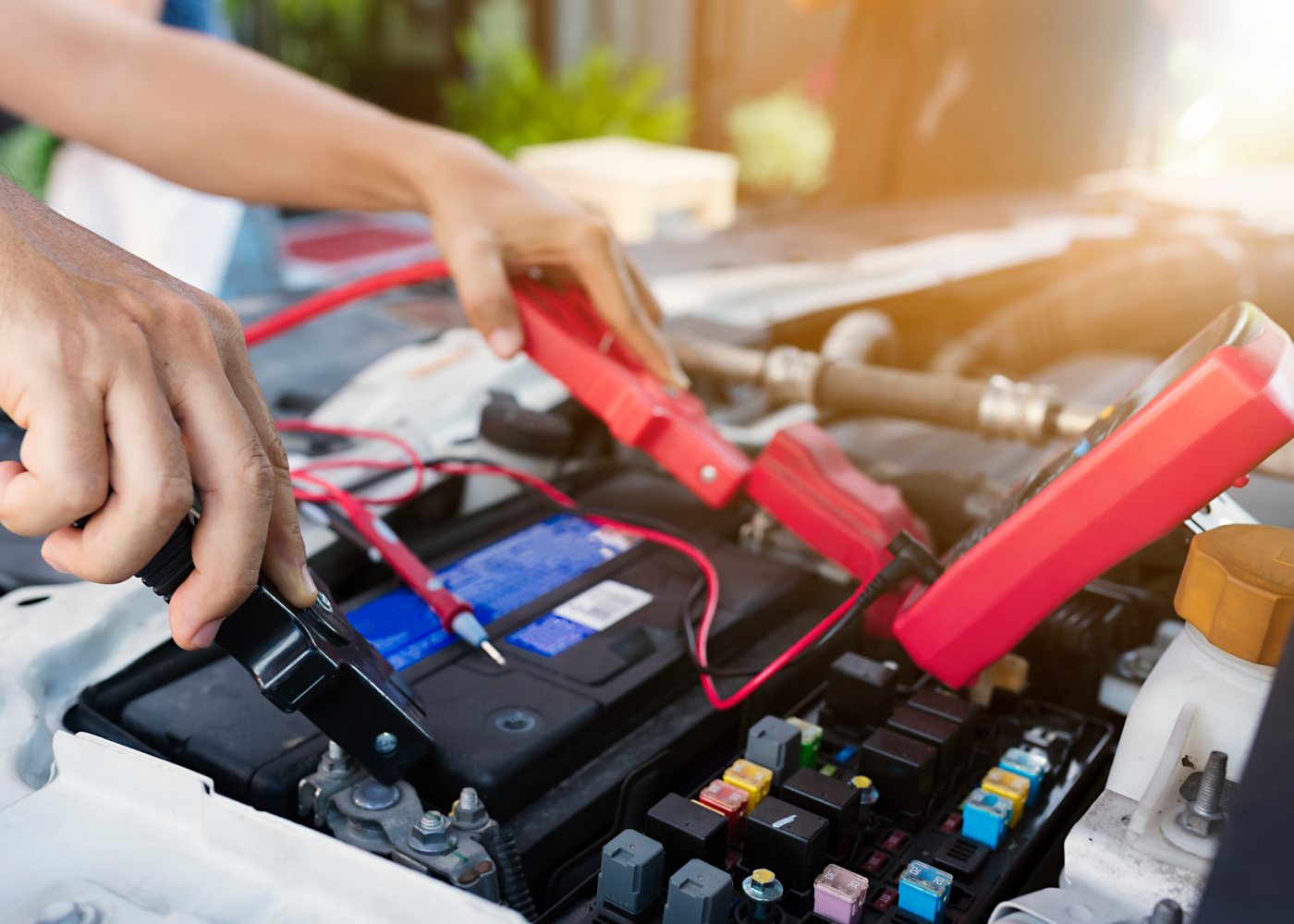 bateria como uma das peças de desgaste do automóvel