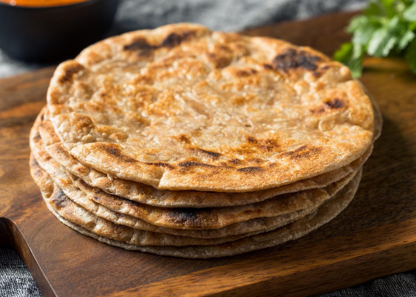 receita de pão chapati