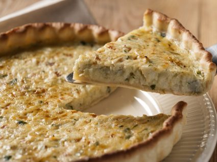 quiche de bacalhau