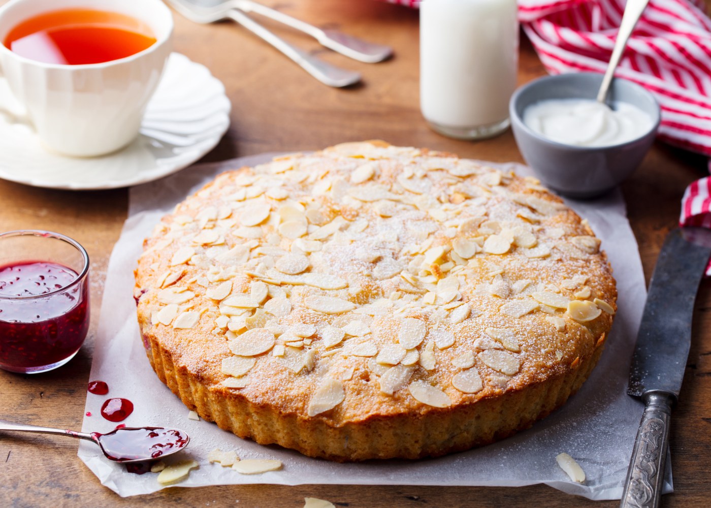 tarte de amêndoa