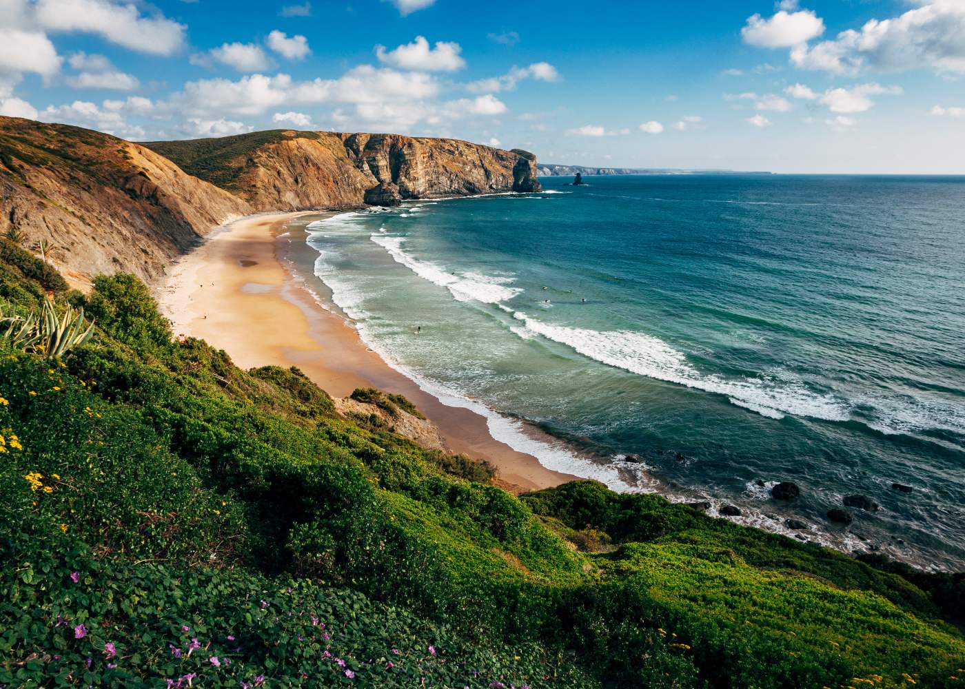 Praia da Arrifana em Aljezur