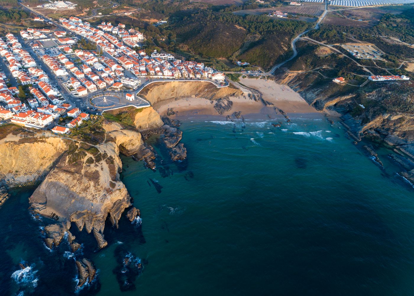 Zambujeira do mar na costa vicentina