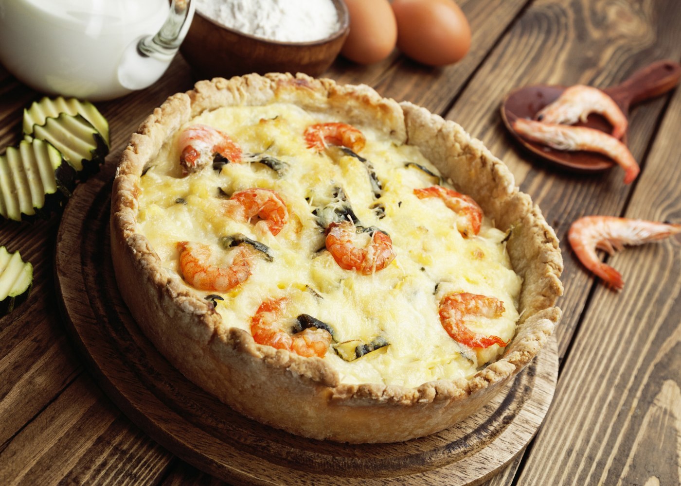 quiche tropical