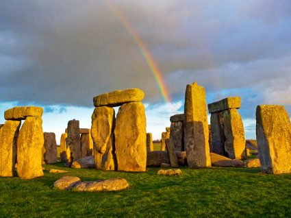 Fotografia de Stonehenge em Inglaterra