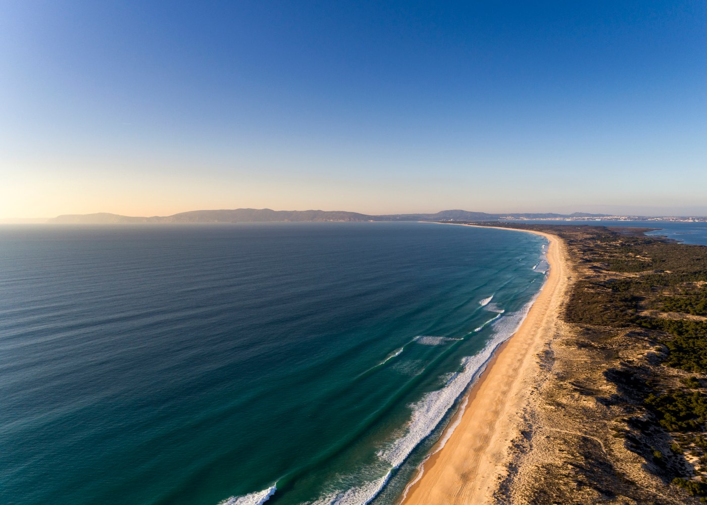 Praia da Comporta em Tróia