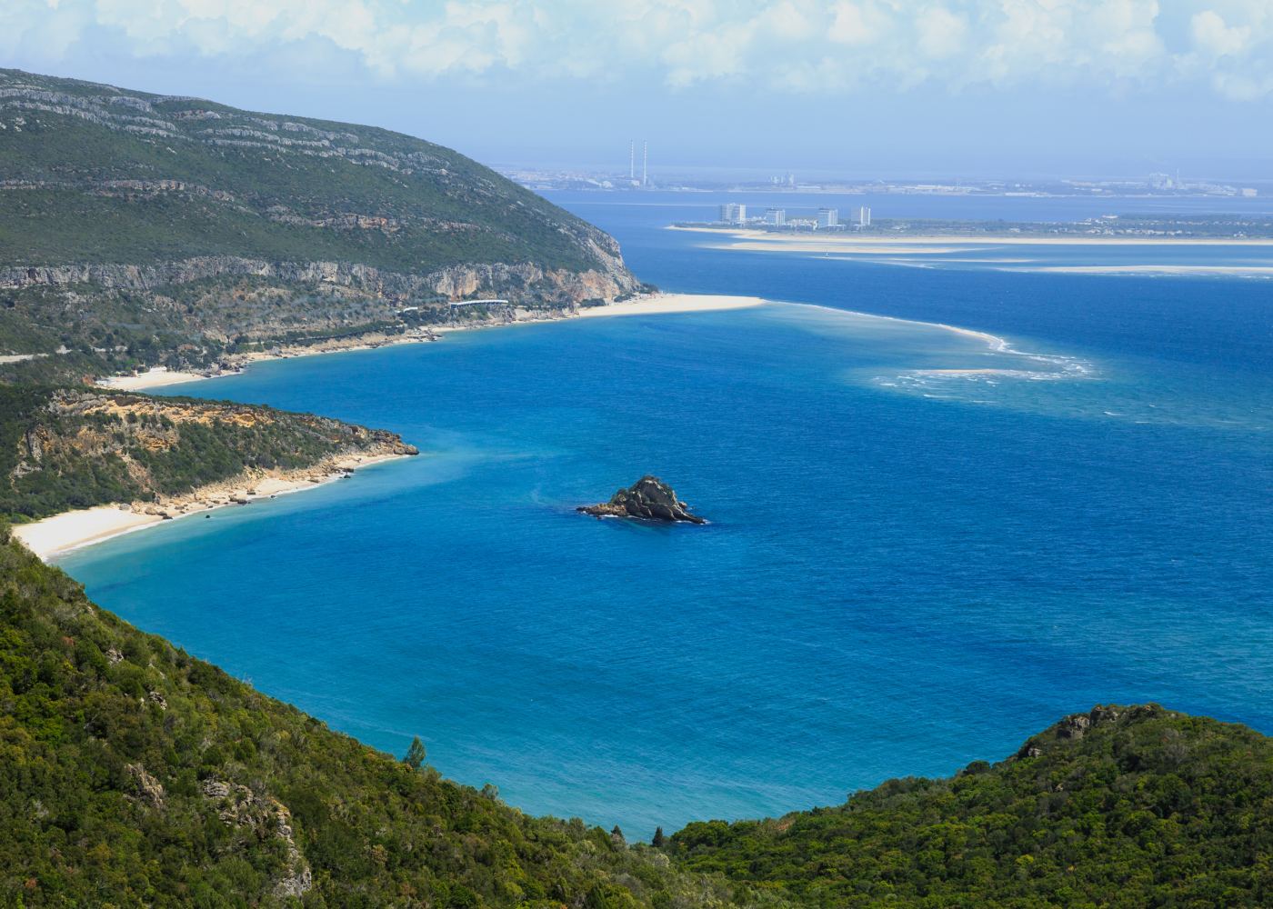 Panorâmica geral de Tróia