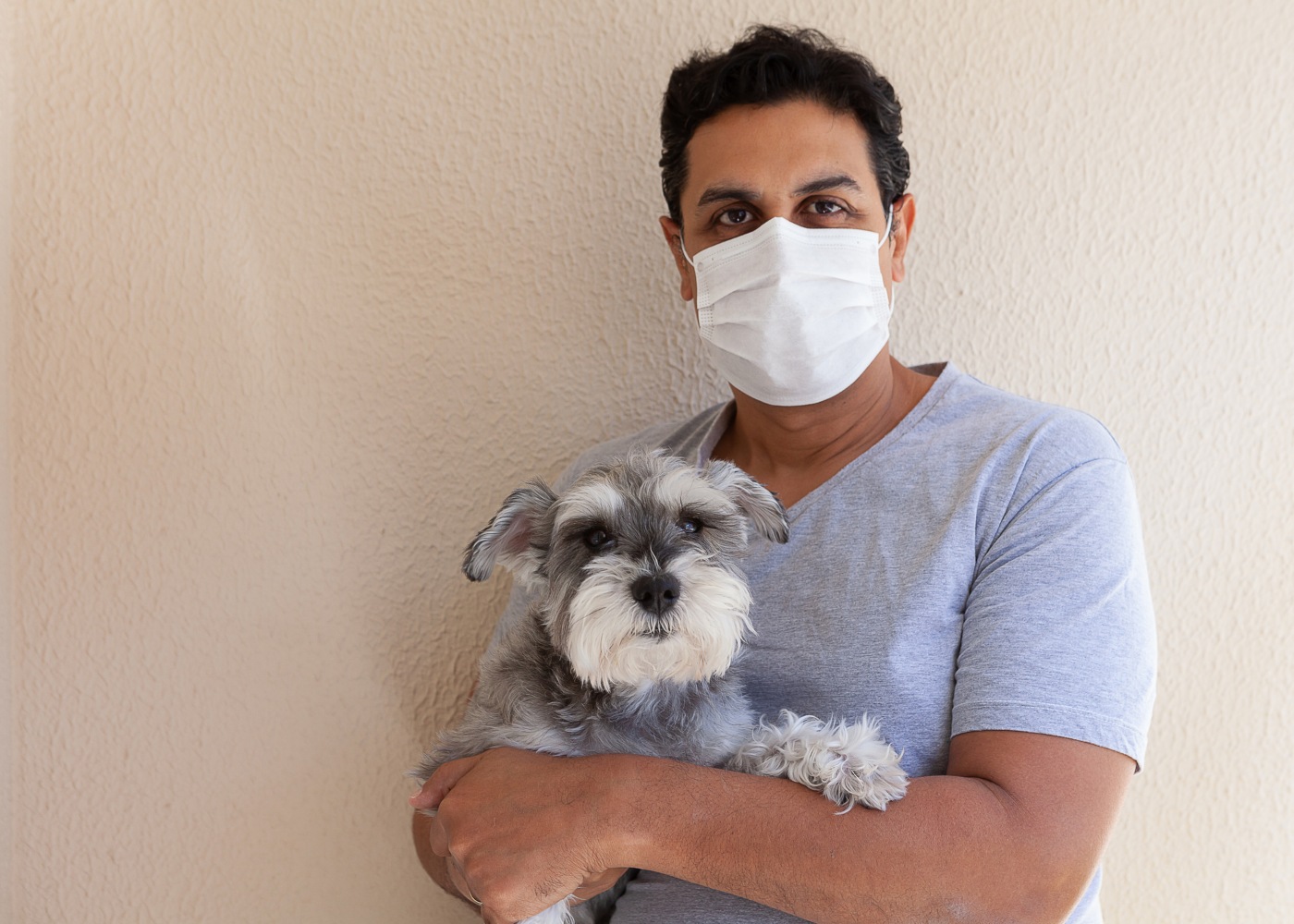 Cão no veterinário durante a pandemia