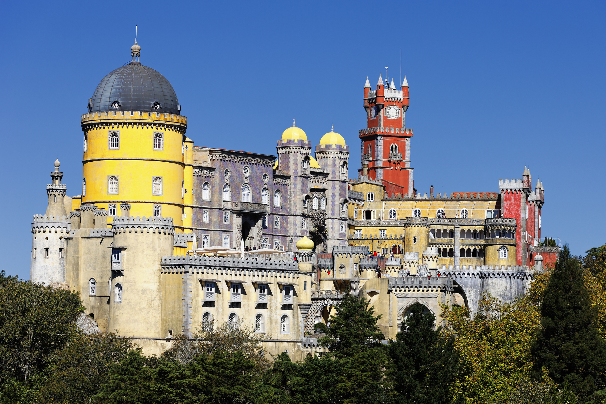 Palácio da Pena é um dos castelos de portugal