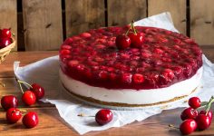 Cheesecake de cereja