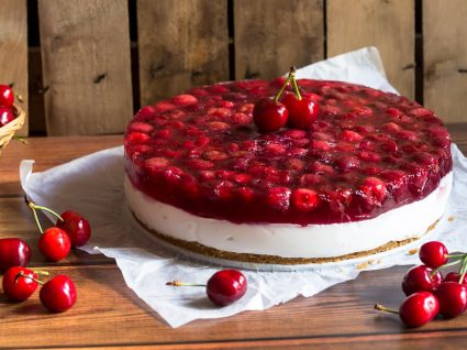 Cheesecake de cereja