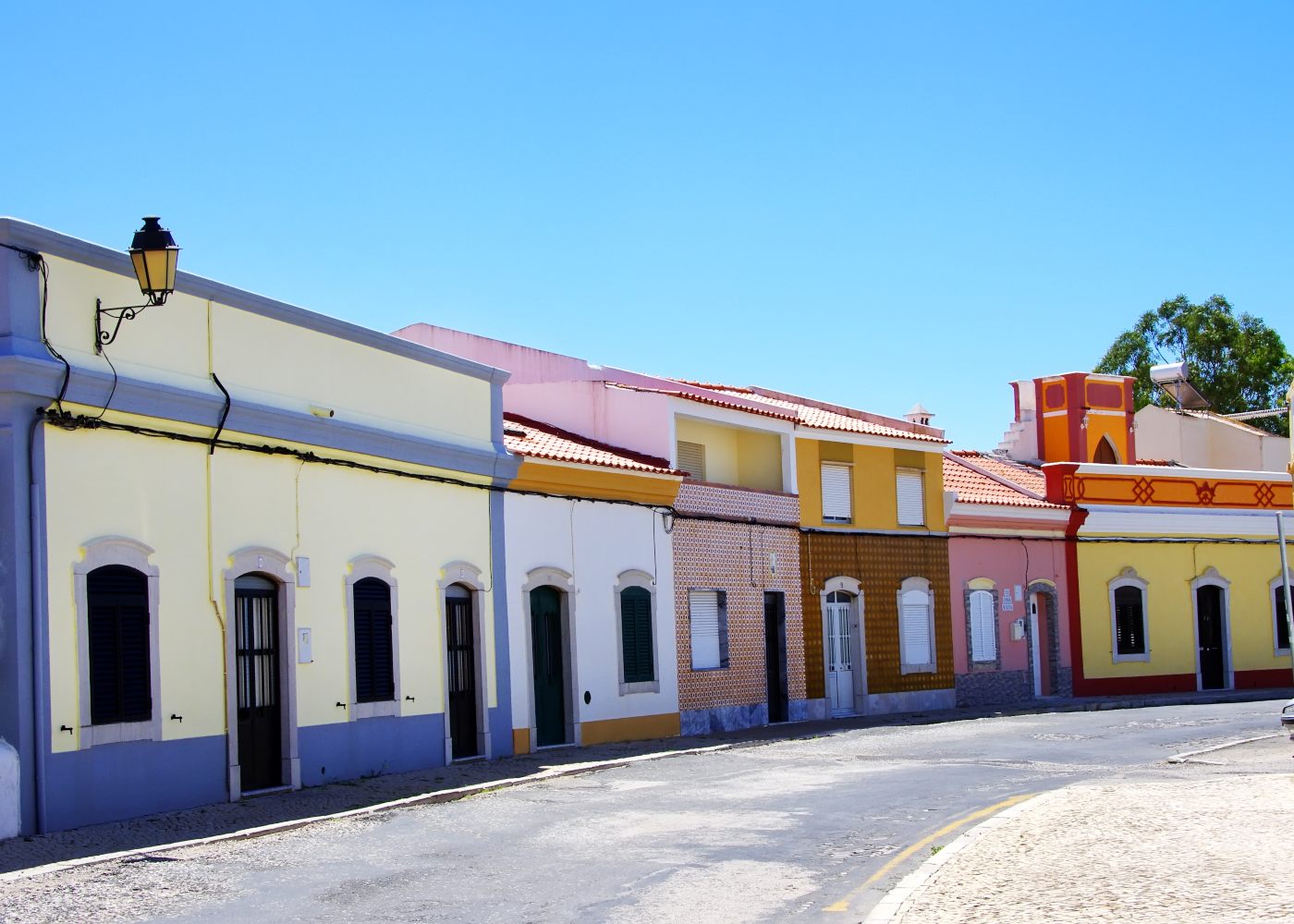 Rua na aldeia de Castro Marim