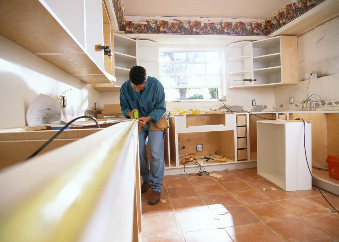 obras na cozinha