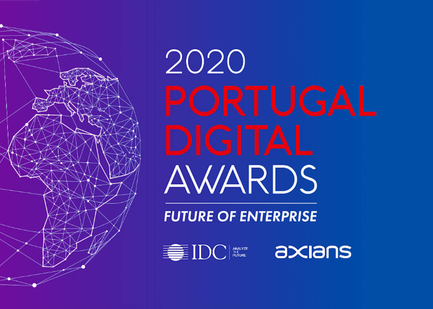 divulgação do prémio 2020 portugal digital awards