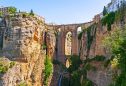 Vista de Ronda na Andaluzia