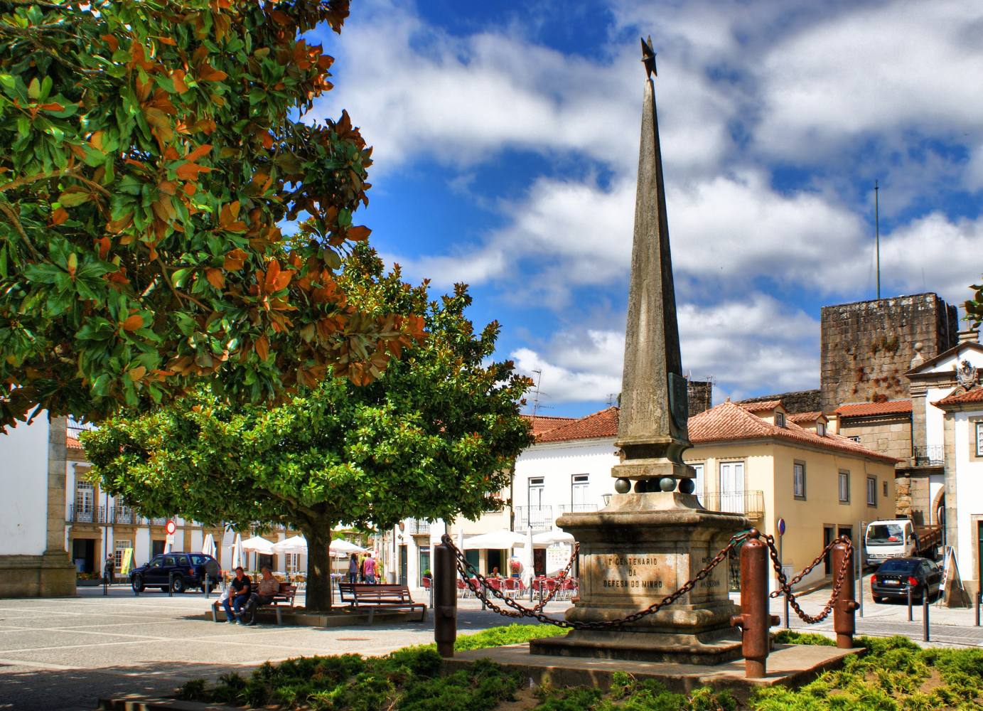 Praça em Vila Nova de Cerveira