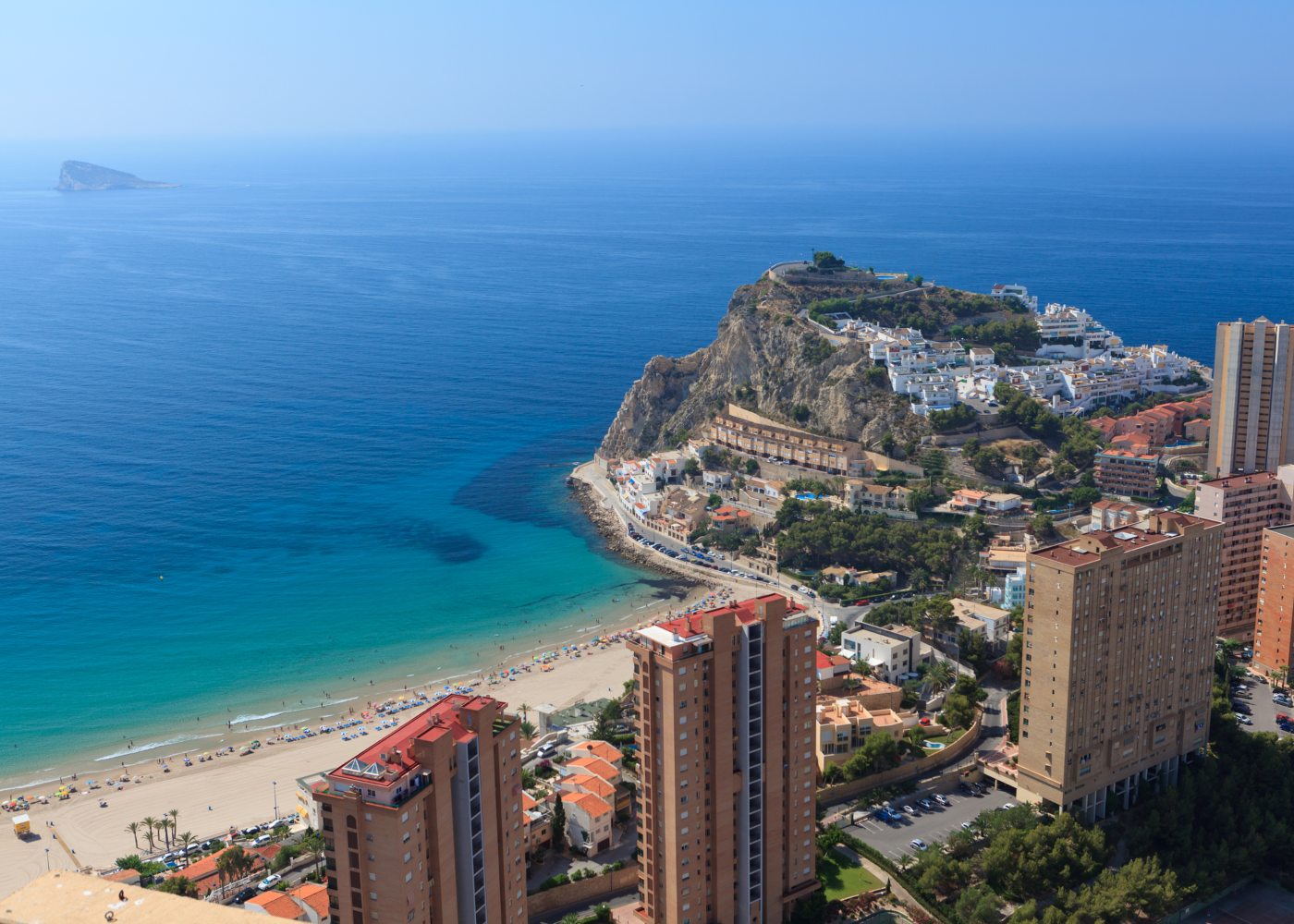 Vista aérea de Benidorm