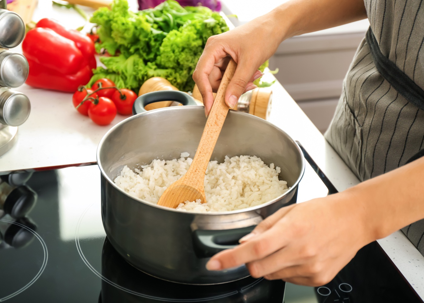 cozinhar arroz