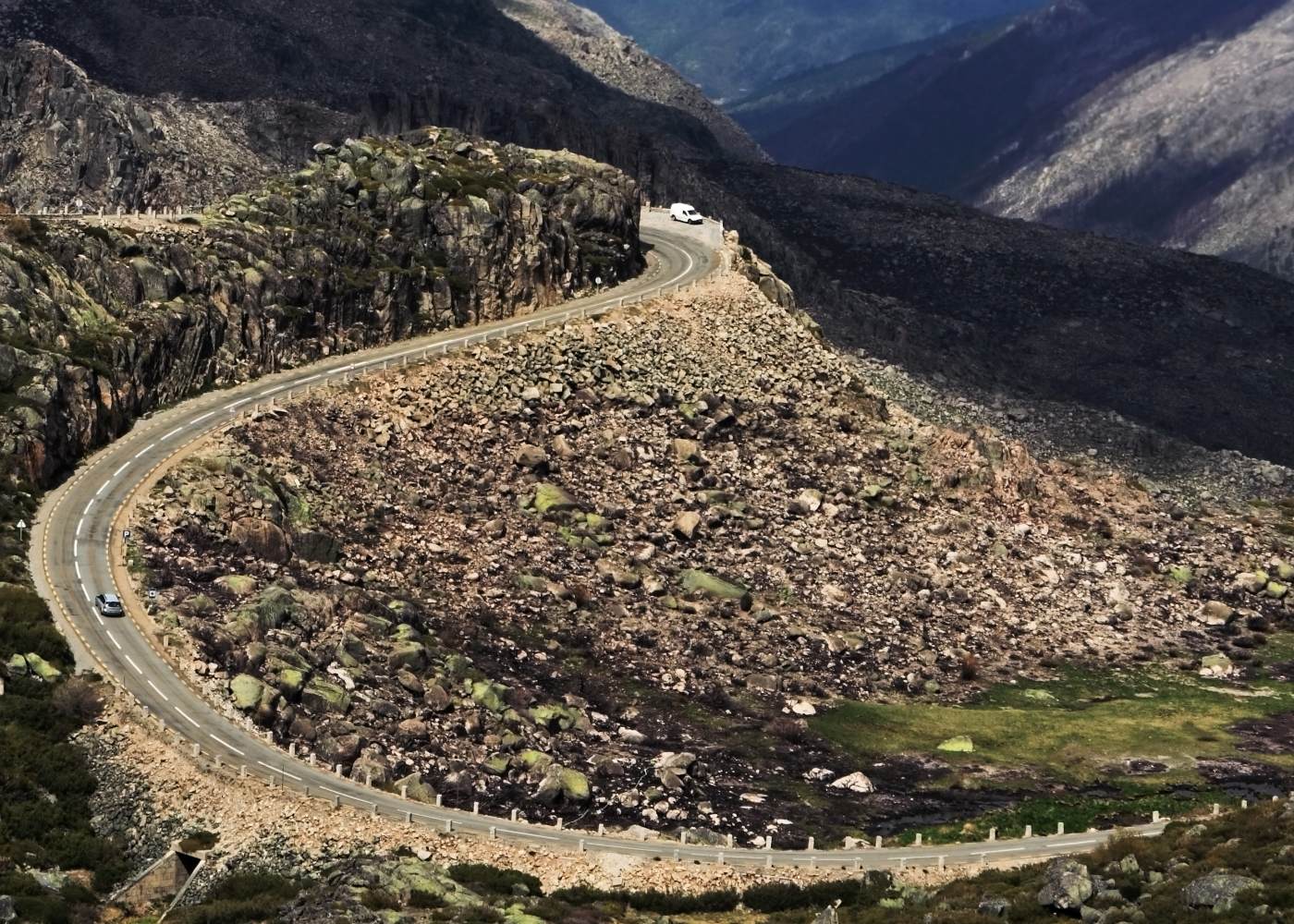 Estrada na Serra da Estrela