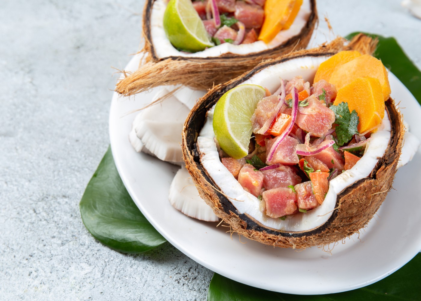 ceviche de atum