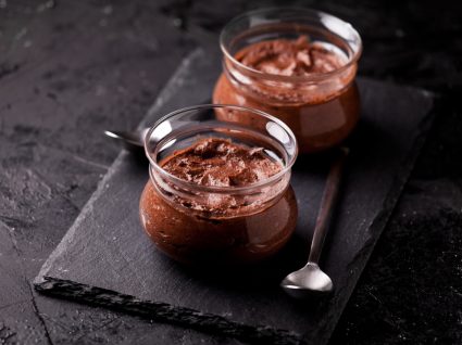 mousse de chocolate