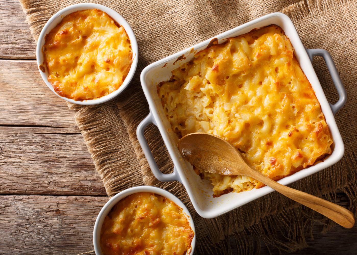 macarronada no forno com bechamel
