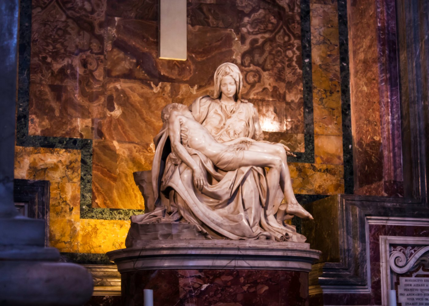 Escultura Pietá no vaticano