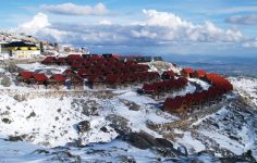 Bungalows na serra da Estrela