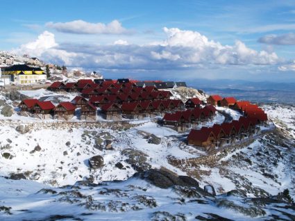 Bungalows na serra da Estrela