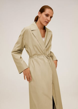 trench coat bege