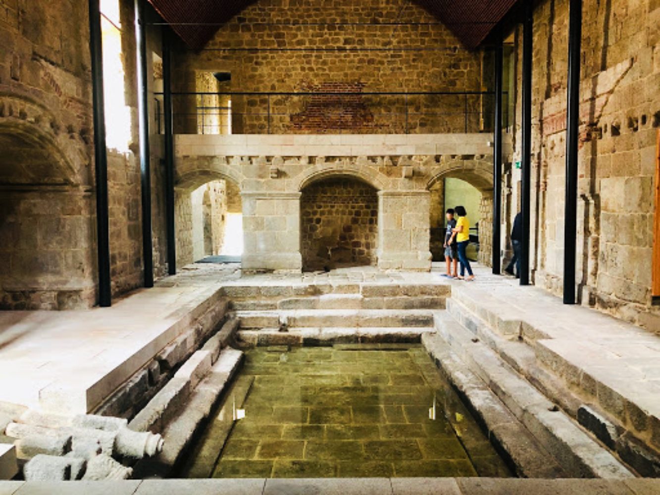 Termas dos romanos em São Pedro do Sul