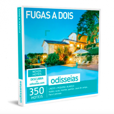 Pack Experiência Fugas a Dois - 350 Hotéis à Escolha