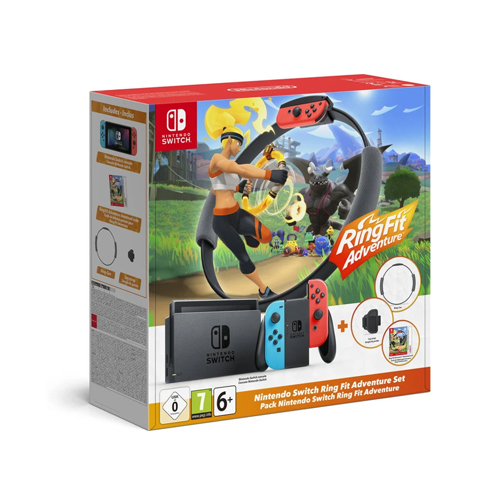 Consola Nintendo Switch + Ring Fit Adventure Pack