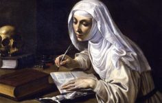 Pintura de Mariana Alcoforado