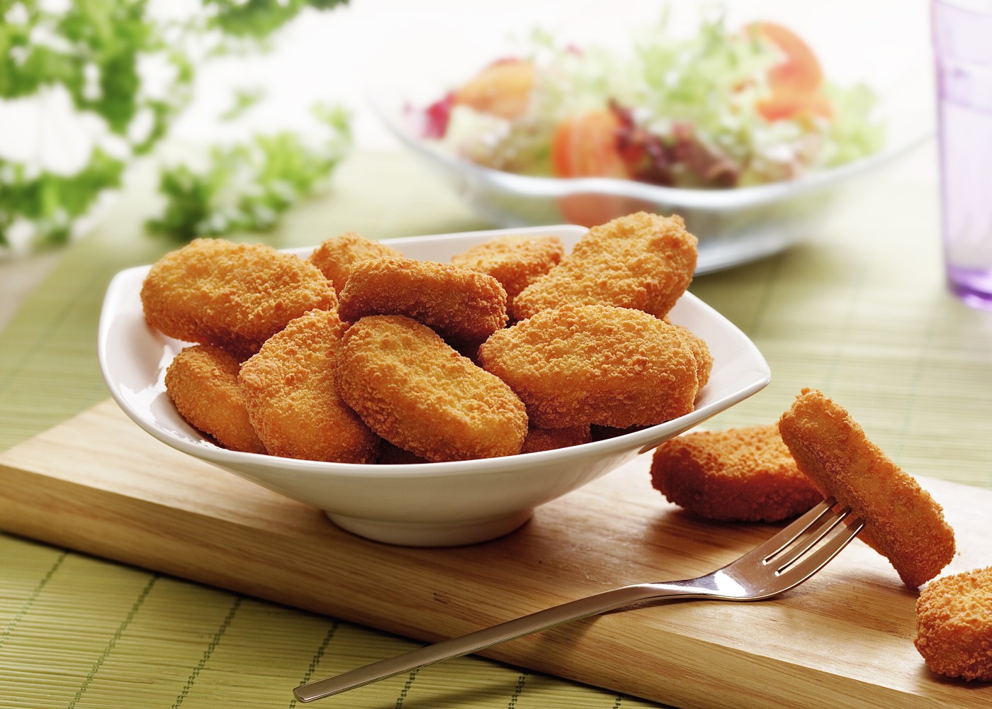 receita nuggets bacalhau