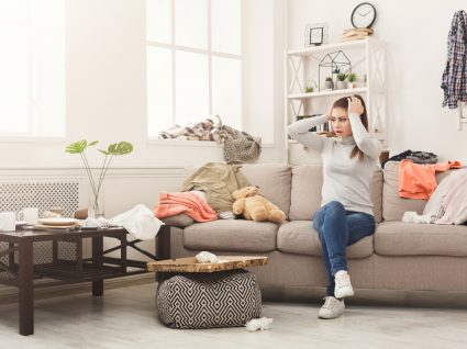 coisas que tem em casa e que estão a fazê-lo infeliz